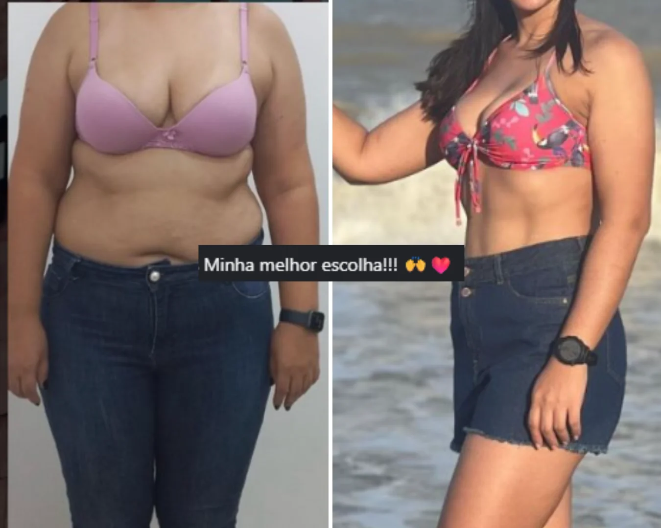 Resultado real de aluna